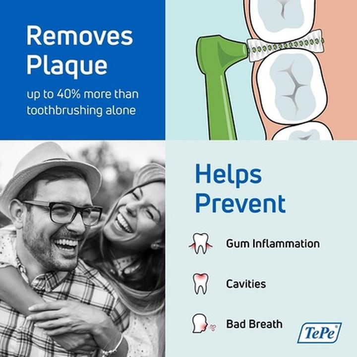 Image du produit TePe Brosse interdentaire Angle MULTIPACK jaune (25 x, 4 mm)