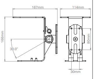 Produktbild Mountson MS111W - Wall mount lockable Sonos One (1 Stk., Wandmontage, Drehbar, Neigbar)