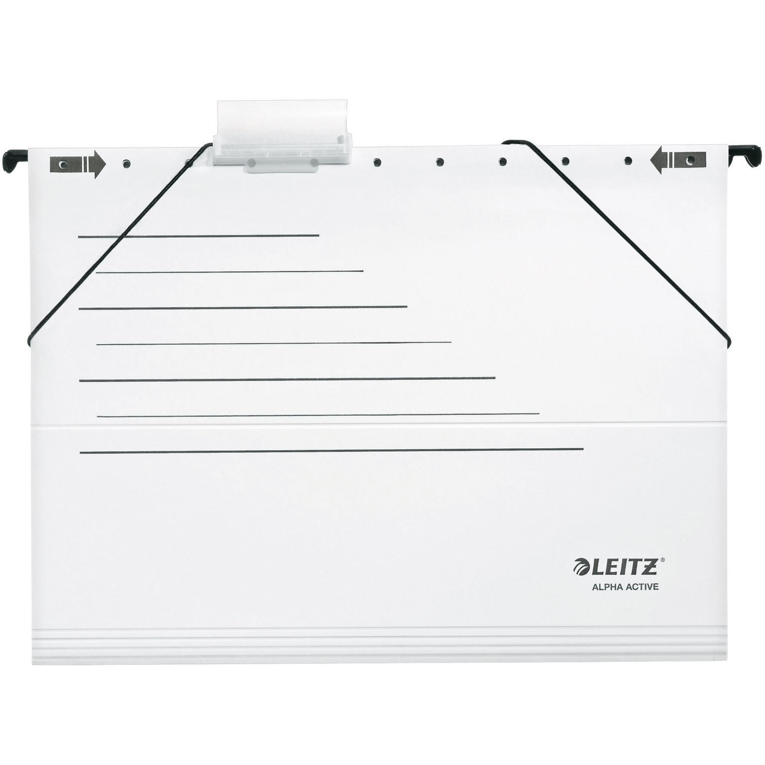 Leitz, Busta portadocumenti, ALPHA ACTIVE - file di sospensione (A4, 5 x)
