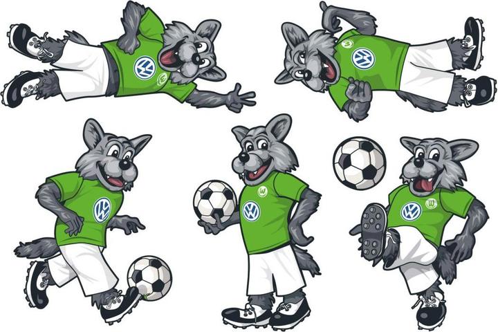Actual product image VfL Wolfsburg Wölfi set (120 x 80 cm, 60 x 40 cm, 90 x 60 cm)