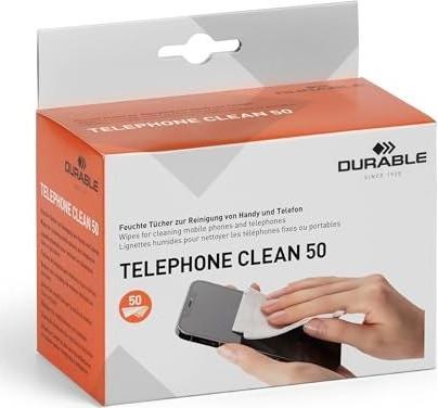 Immagine prodotto Durable Telefono pulito 50 578502 Panni di pulizia 50 pezzi (50 x)
