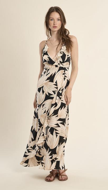 Image du produit Molly Bracken Langes Kleid mit Trägern (S)