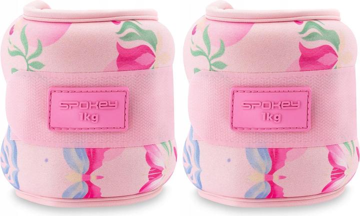 Actual product image Spokey The Bloom Form Knöchel- und Handgelenkgewichte 2x1 kg (2 x 1 kg)