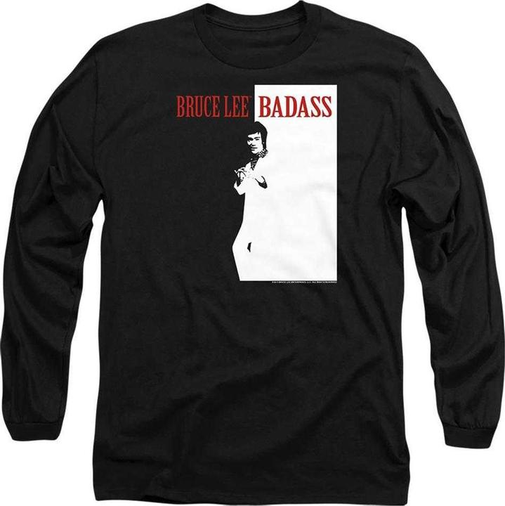 Produktbild Bruce Lee Badass TShirt Langärmlig (M)