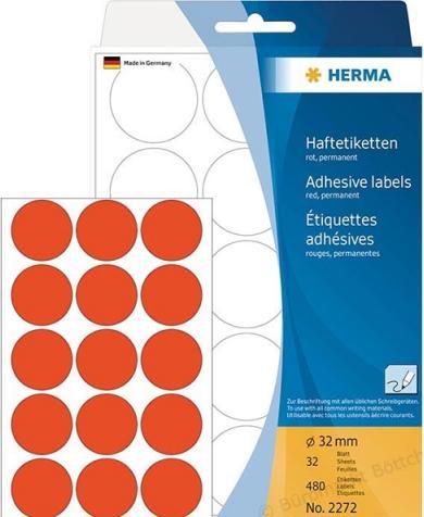 Actual product image HERMA Marking points