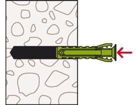 Actual product image Fischer SX Plus Green expansion anchor 30 mm 6 mm 567860 1 pc. (30 pcs.)