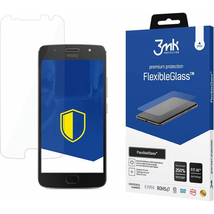 Thumbnail - 3MK FlexibleGlass Moto G5S Plus Szkło Hybrydowe (1 Stück, Motorola Moto G5S Plus), Smartphone Schutzfolie