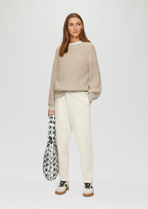 Image du produit s.Oliver Strickpullover Strickpullover mit Raglan-Ärmeln und Rippbündchen (46)