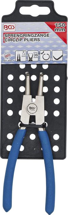 Actual product image BGS Snap ring pliers (150 mm)