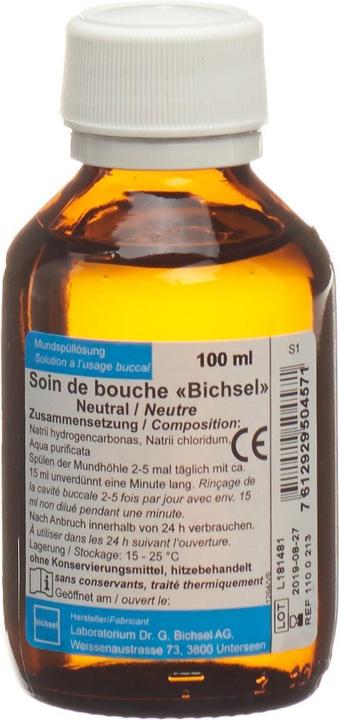 Immagine prodotto Bichsel sterile senza aroma (100 ml, Collutorio)