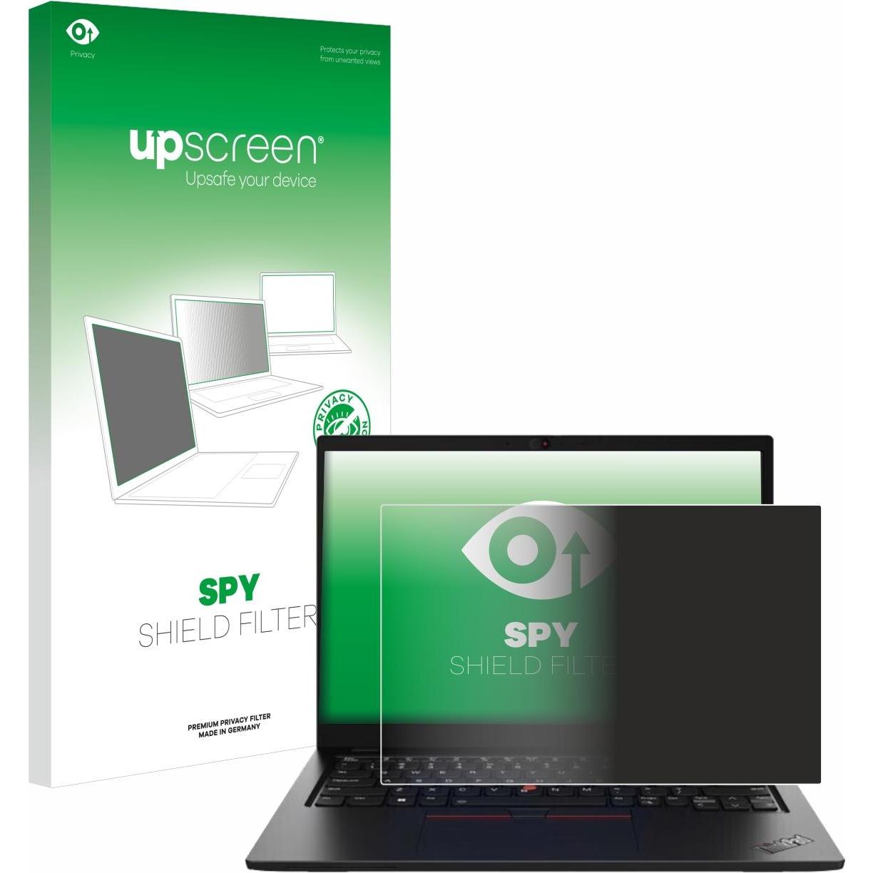 upscreen Spy Shield Blickschutzfilter (13", 16 : 10), Notebook Schutzfolie
