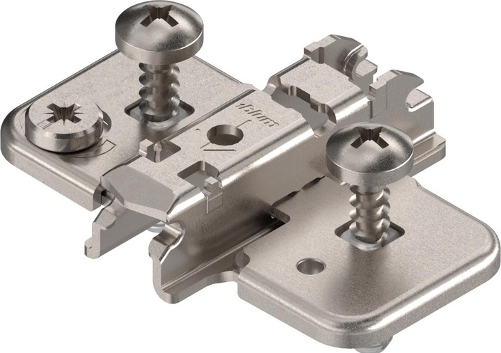 Image du produit Blum Plaques de montage cruciforme CLIP montage d'angle (1 pcs)
