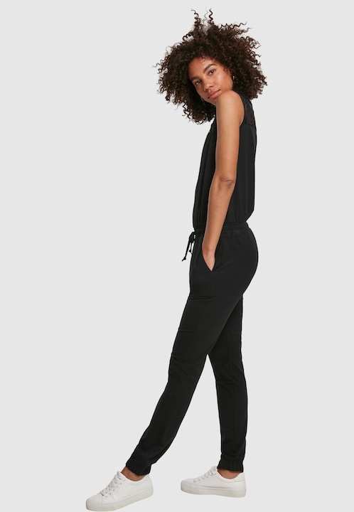 Actual product image Urban Classics Ladies Lace Block Jumpsuit (5XL)