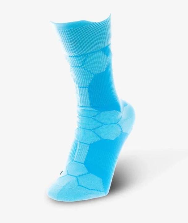 Image du produit NovoSoxx Fussballsocken Gr. 36-41 Grip Socken Fussball Strümpfe GripSoxx Hellblau (36 - 41)
