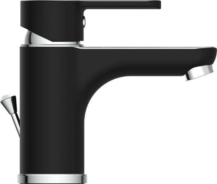 Immagine prodotto Eisl Rubinetto bagno DIZIANI Miscelatore per lavabo Cromo nero opaco Miscelatore monocomando NI075DINBCR