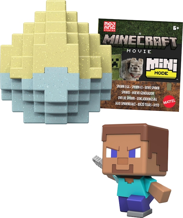 Actual product image Minecraft Mini Mode Spawn Egg (assorted - randomised)