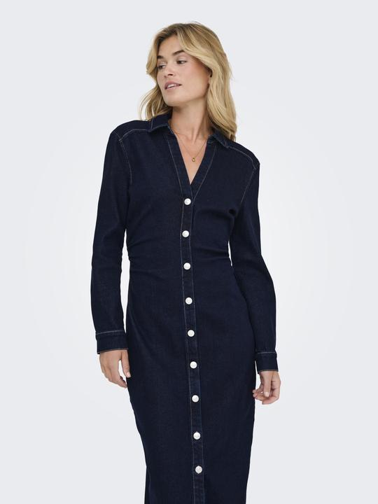 Image du produit Only ONLCAITLIN Langes Kleid Jeanskleid (S)