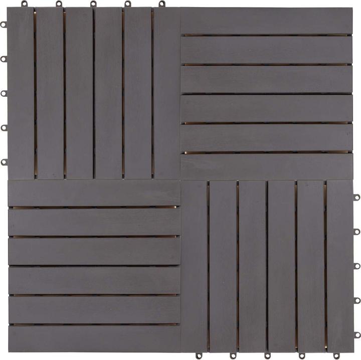 Produktbild vidaXL Terrassenfliese (10x, 30 x 30 cm)