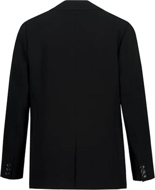 Actual product image Ulla Popken Triacetate Blend Lapel Collar Fully Lined Blazer (58)