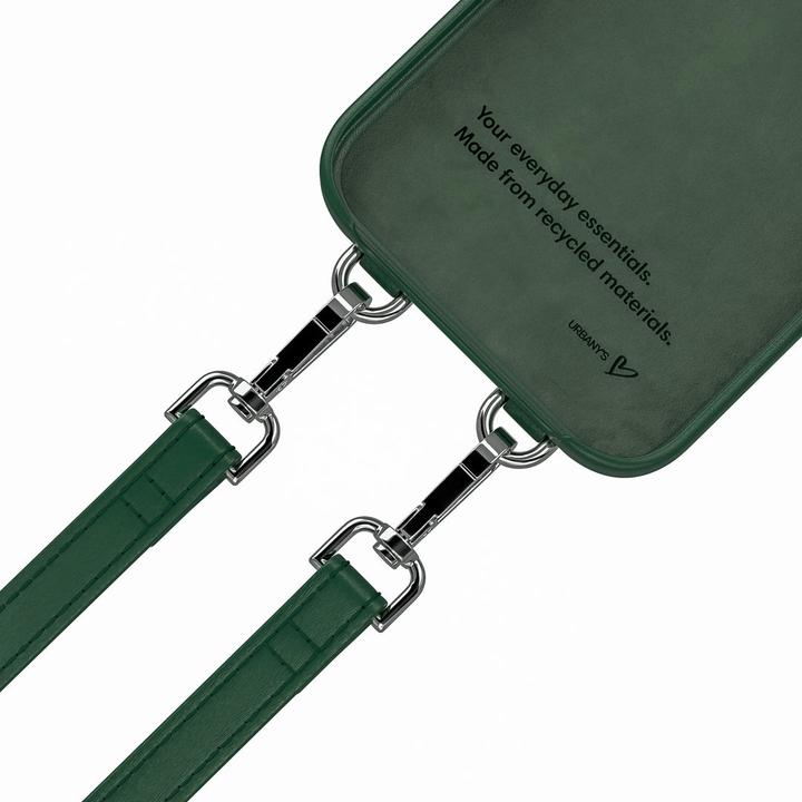 Actual product image Urbany's Necklace Case Handykette+ RACING GREEN iPhone 17 Pro Max