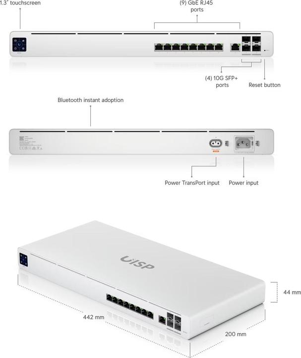 Actual product image Ubiquiti UISP Router Pro