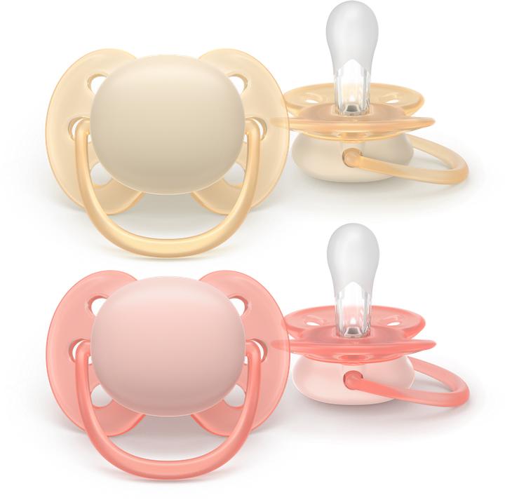 Produktbild Philips Avent Pacifier SCF091/38 ultra soft (2 x, bis 6 Monate)