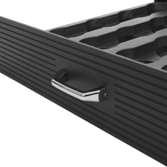 Image du produit Mendler Élévation d'écran HWC-L98, support d'écran avec tiroir 7x34x31cm