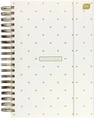 Image du produit Interdruk Interprint ALBUM B5 EN PHOTOS 25 CHANGE MAG.MET. BLANC Interprint