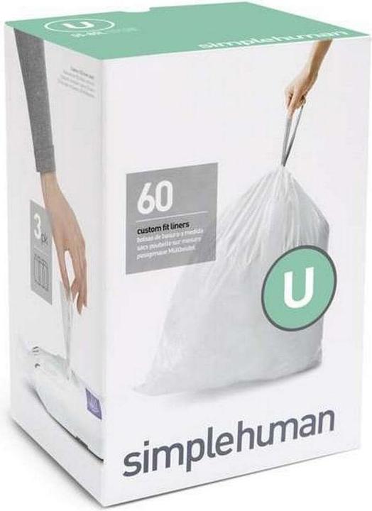 Produktbild Simplehuman Müllbeutel U 80 l, 60 Stück (60x, 80 l)