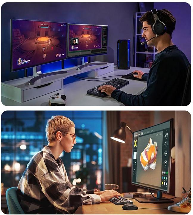 Actual product image Ugreen KU004 90875 keyboard wired 1.5 m for Windows / MacOS - black (Cable)