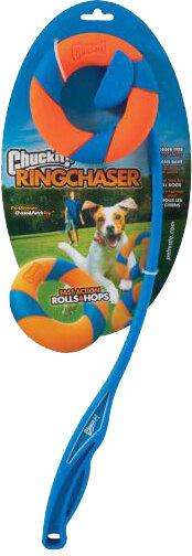 Immagine prodotto Chuckit! CHUCKIT RING CHASER Lanciatore di anelli per cani 56 cm Blu