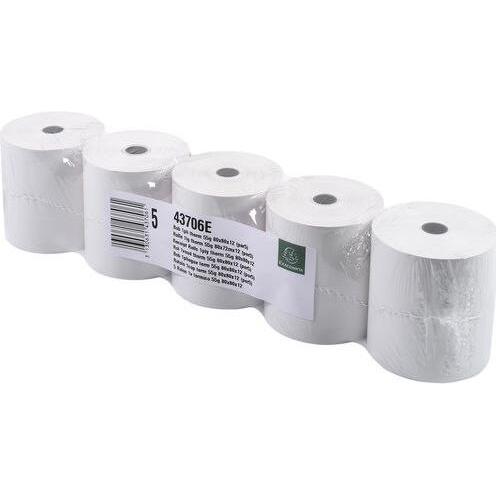 Exacompta, Thermopapierrolle, Thermorollen fr Kassensysteme, 80 mm x 72 m
