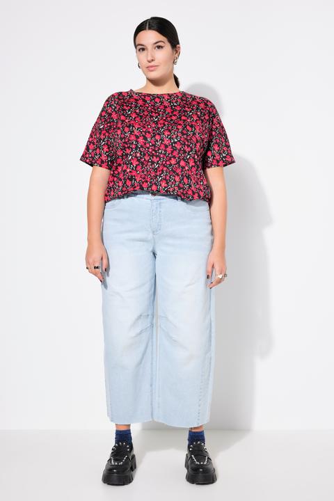 Image du produit Studio Untold Jean Barrel#, jambes ballon, taille haute, 5 poches (56)
