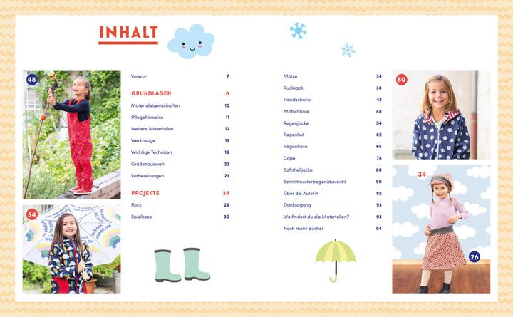 Produktbild Nähen für Kids mit Softshell (Deutsch, Julia Hennicke, 2022)