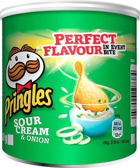 Produktbild Pringles Sour Cream & Onion (40 g)