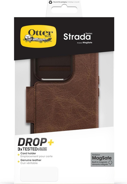 Produktbild OtterBox Strada Folio mit MagSafe (Apple iPhone 15 Pro)