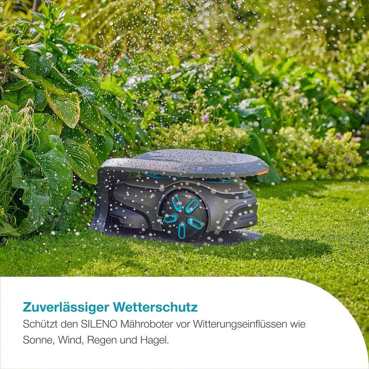 Actual product image Gardena SILENO Robotic Mower Garage for SILENO pro / max / free (Mowing robot, Robot mower garage)
