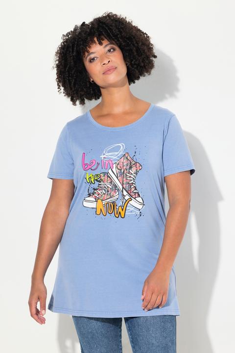 Actual product image Angel of Style Half-Sleeve Crew Neck Sneaker Pattern T-Shirt (48)
