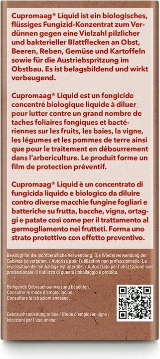 Immagine prodotto Maag Cupromaag liquido (Funghi)