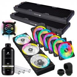 Actual product image Corsair Hydro X Series iCUE XH5000i RGB PRO Cooling Kit - Black