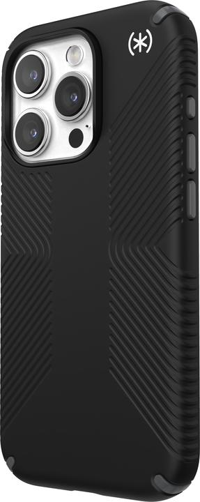 Actual product image speck Presidio2 Grip for iPhone 15 Pro Hulle MagSafe Back Cover Black (Apple iPhone 15 Pro)