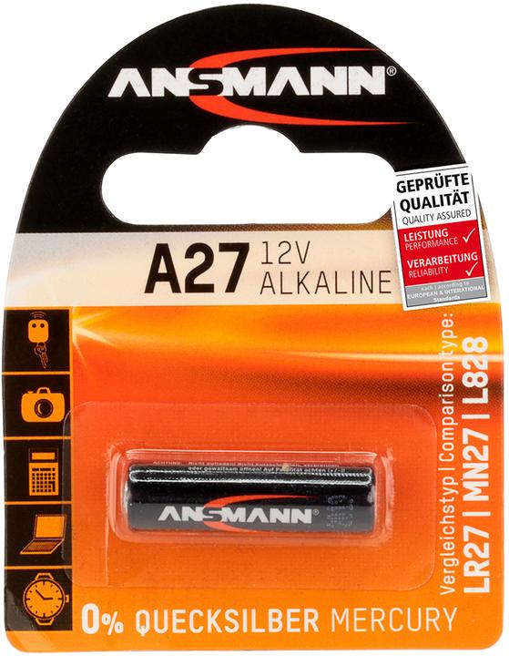 Produktbild Ansmann A 27 (1 Stk., A27, 20 mAh)