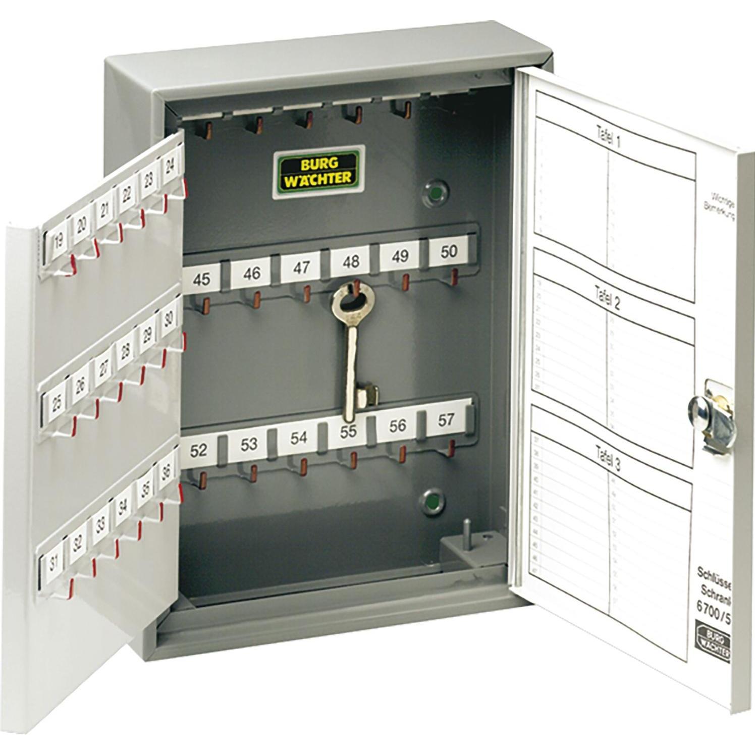 Burg Wächter, Cassaforte + Armadietto portachiavi, Armadio a chiave 6700/108 R