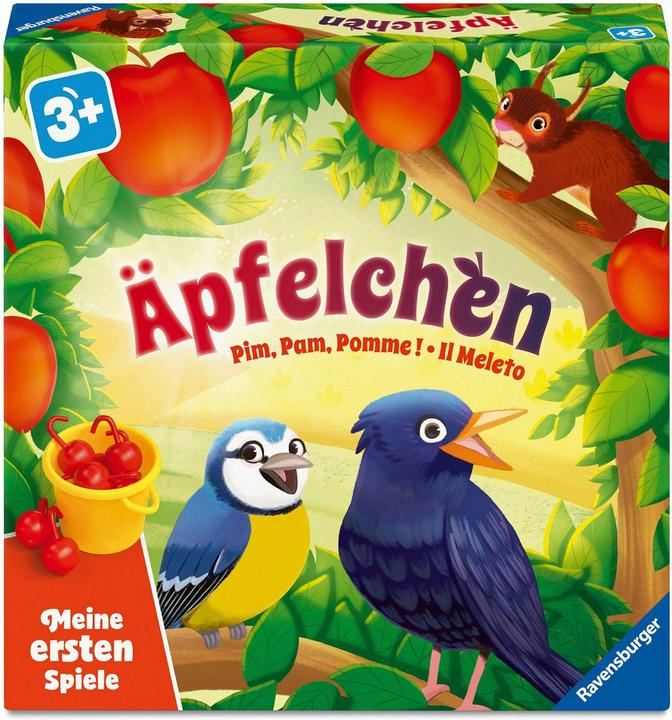 Produktbild Ravensburger Äpfelchen (Deutsch, Französisch, Italienisch, 2 - 4 Spieler)