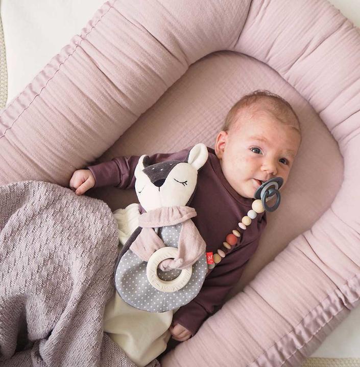 Actual product image Kikadu Bite ring fawn (3 Months)