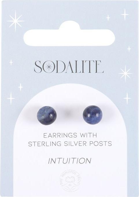 Produktbild Something Different Kristall Ohrstecker Sodalith (100% synthetisches Material)