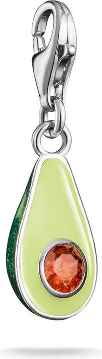 Immagine prodotto Thomas Sabo Charm-Anhänger Avocado Silber (Argento 925 con smalto)