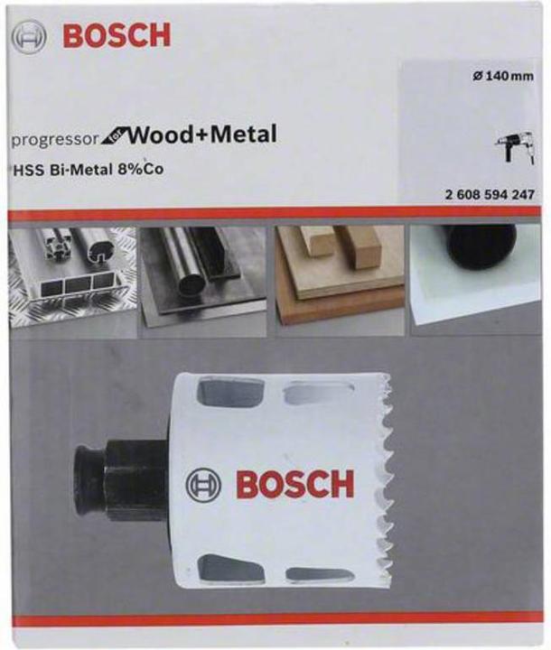 Image du produit Bosch Professional Zubehör Scie cloche Progressor pour bois et métal. 140 mm (140 millimètres)