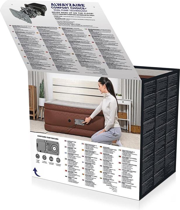 Actual product image Bestway AlwayzAire (152 x 203 cm)