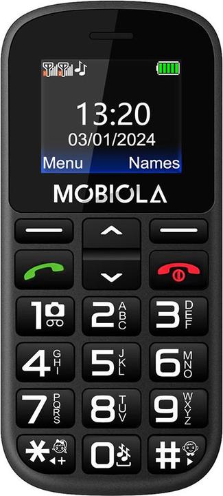 Actual product image Gsm-Telefon Mobiola Mb200 2g-Telefon Für Senioren Schwarz